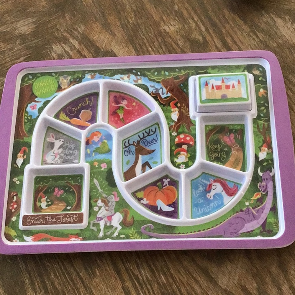 DINNER WINNER Kids' Dinner Tray in the Enchanted Forest, Genuine Fred brand